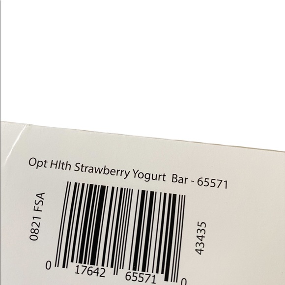 Optavia Other Nib Optavia Fuelings Strawberry Yogurt Bars Box Of 7